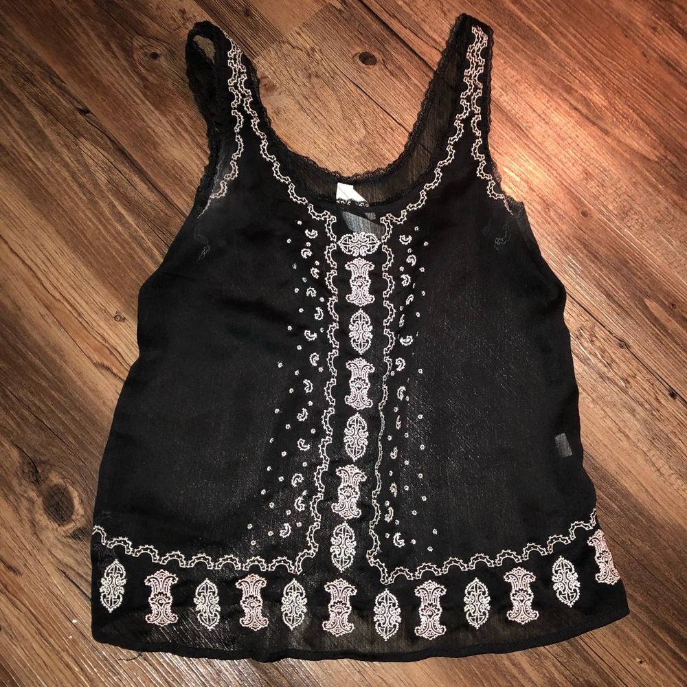 See-through tank
